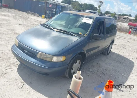 1998 Nissan Quest Gxe/Xe from USA, damaged, VIN 4N2ZN1114WD804984